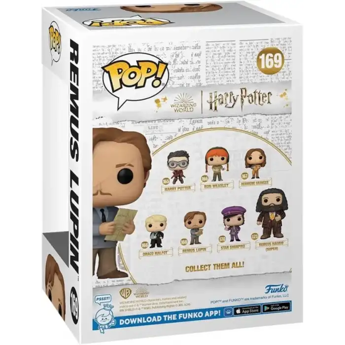 Funko Pop! Movies: Remus Lupin with Map Figürü