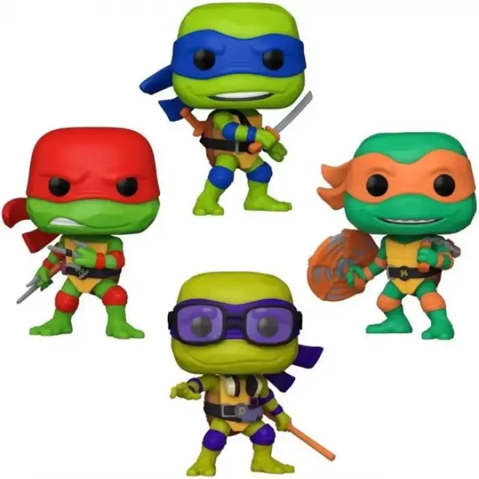 Funko POP Movies: Teenage Mutant Ninja Kaplumbağalar Figürleri