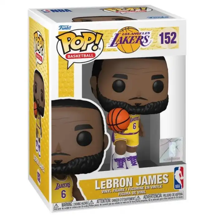 Funko Pop! NBA: Los Angeles Lakers - LeBron James Figürü