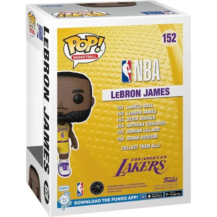 Funko Pop! NBA: Los Angeles Lakers - LeBron James Figürü