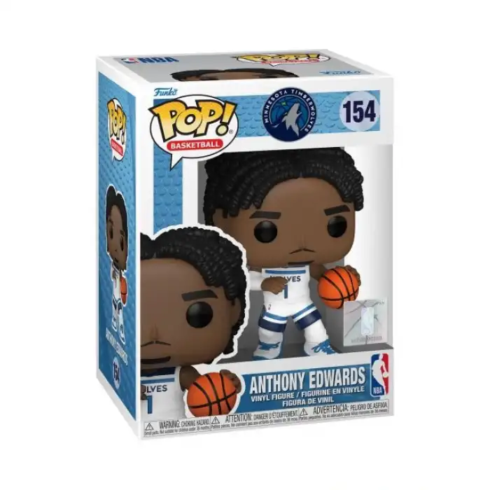 Funko Pop! NBA: Minnesota Timberwolves - Anthony Edwards Figürü
