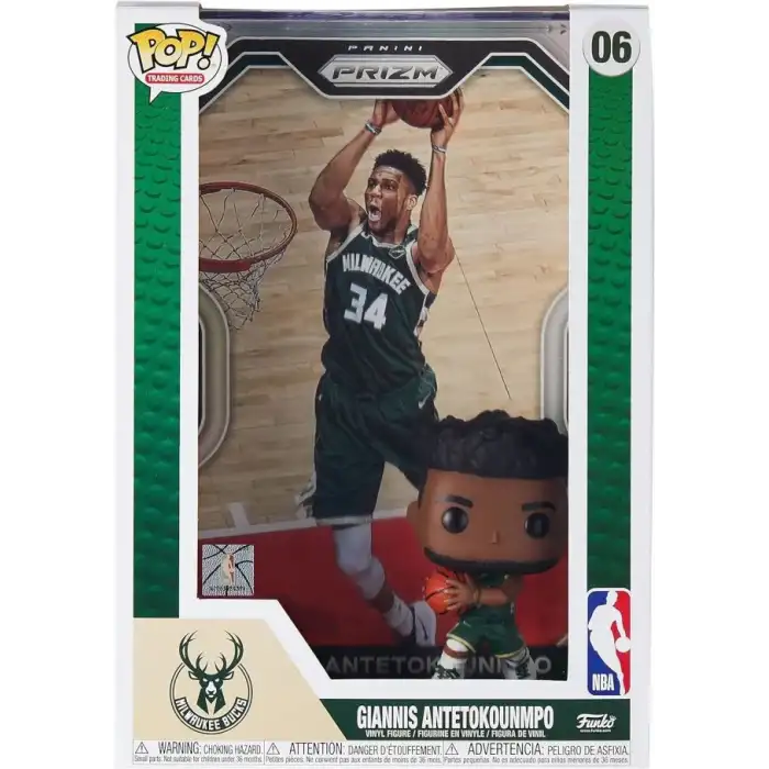 Funko Pop! NBA Trading Cards: Giannis Antetokounmpo Figürü