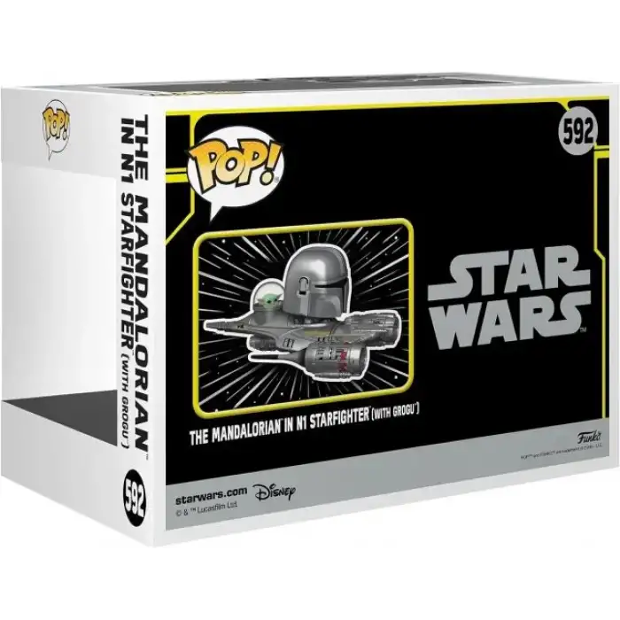 Funko Star Wars - Mandalorian ve Grogu N1 Starfighter Figür