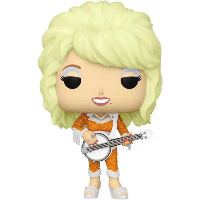 Funko Pop! Rocks: Dolly Parton Diamond Glitter Figürü