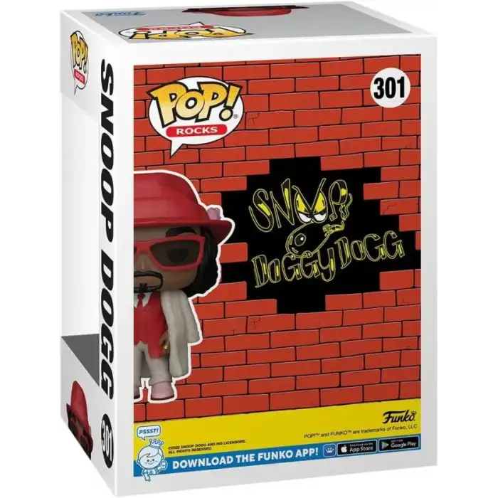 Funko Pop! Rocks: Snoop Dogg Fur Coat Figürü