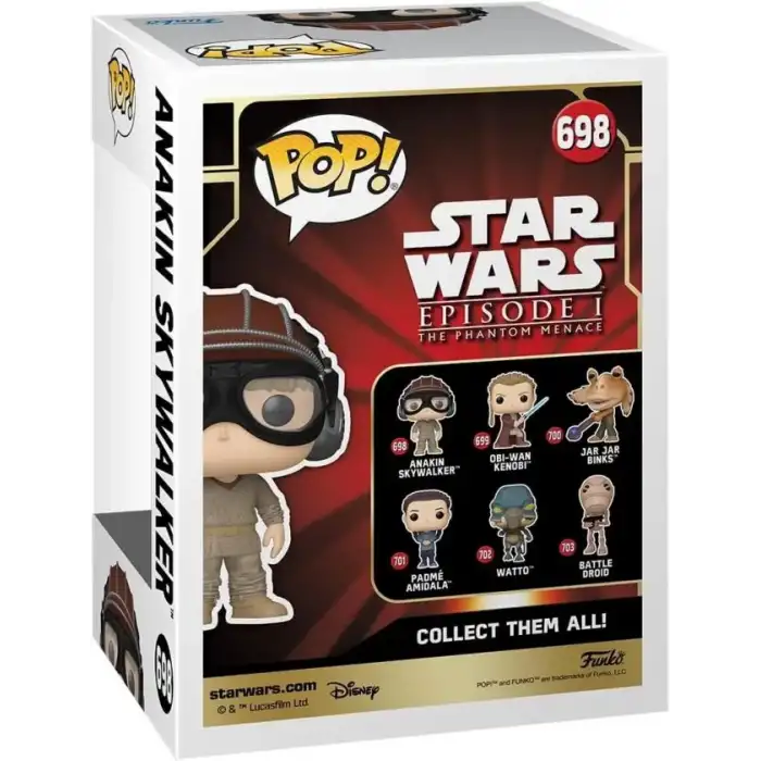 Funko Pop! Star Wars:  Anakin Skywalker with Helmet Figürü
