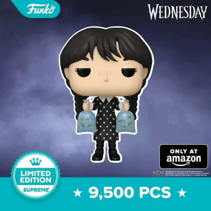 Funko Pop Supreme LE: Wednesday Addams Figür