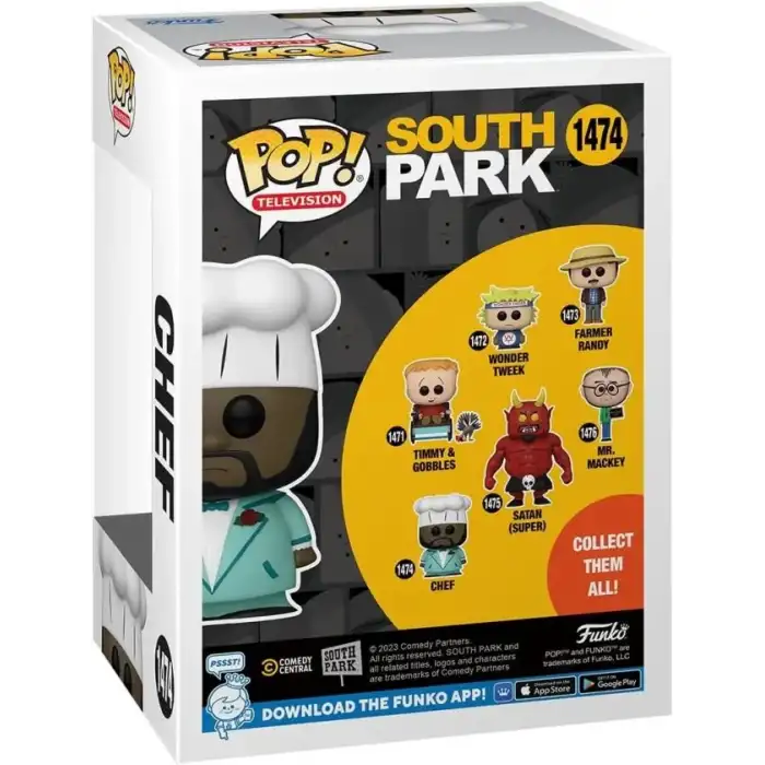 Funko Pop! TV: South Park - Chef in Suit Figürü