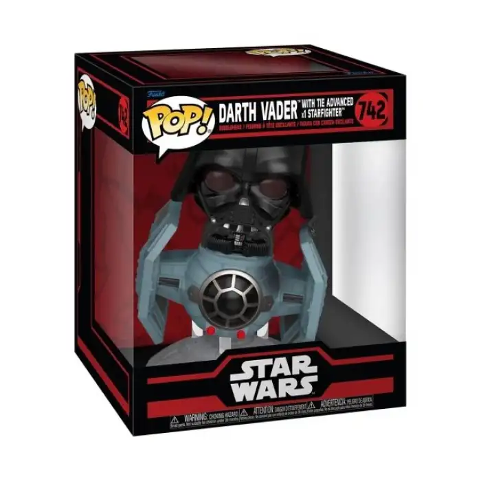 Funko Rides Deluxe Star Wars Darth Vader TIE Starfighter Figür