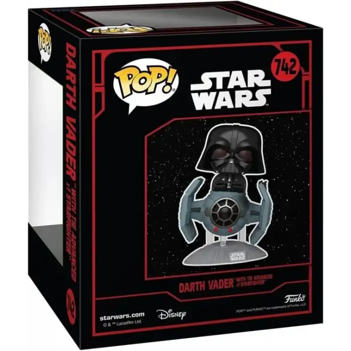 Funko Rides Deluxe Star Wars Darth Vader TIE Starfighter Figür