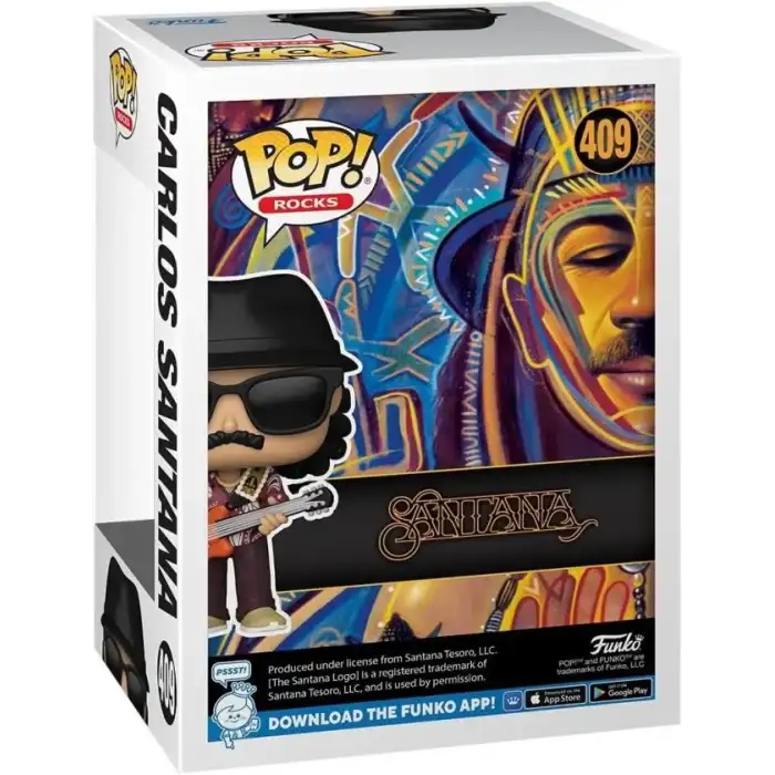 Funko Rocks Carlos Santana Figürü