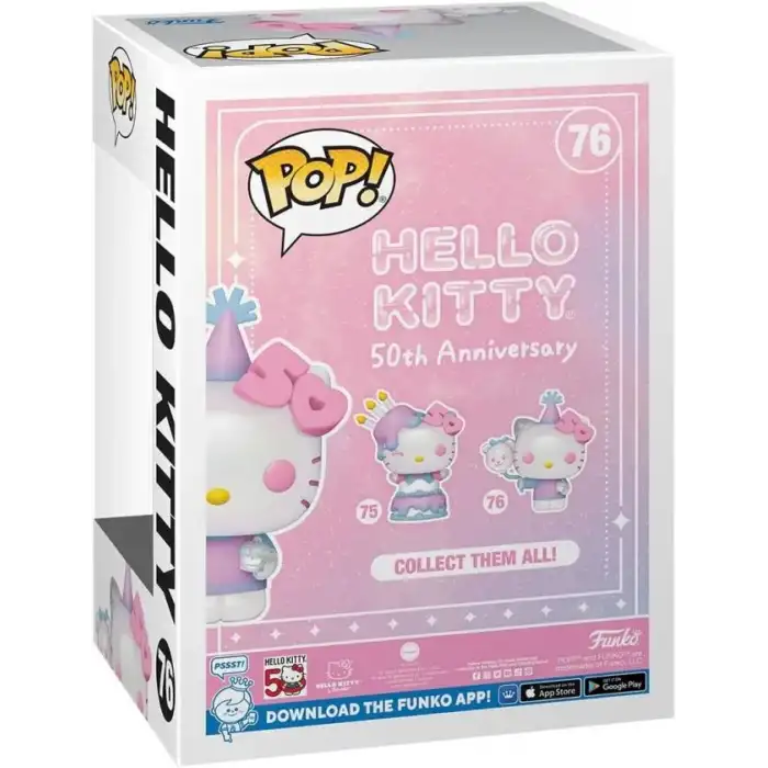 Funko Sanrio: Hello Kitty 50th Anniversary - Balonlu Hello Kitty Figürü