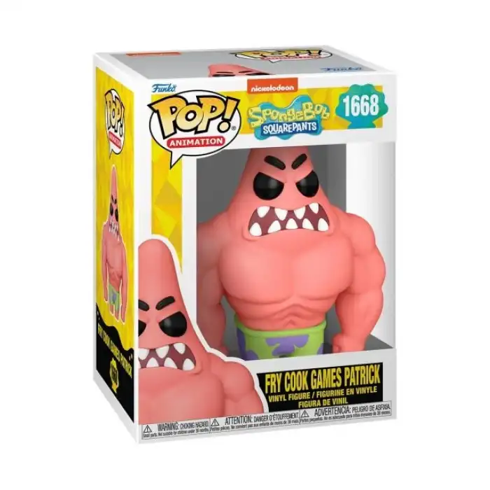 Funko SpongeBob Cook Games Patrick Figürü