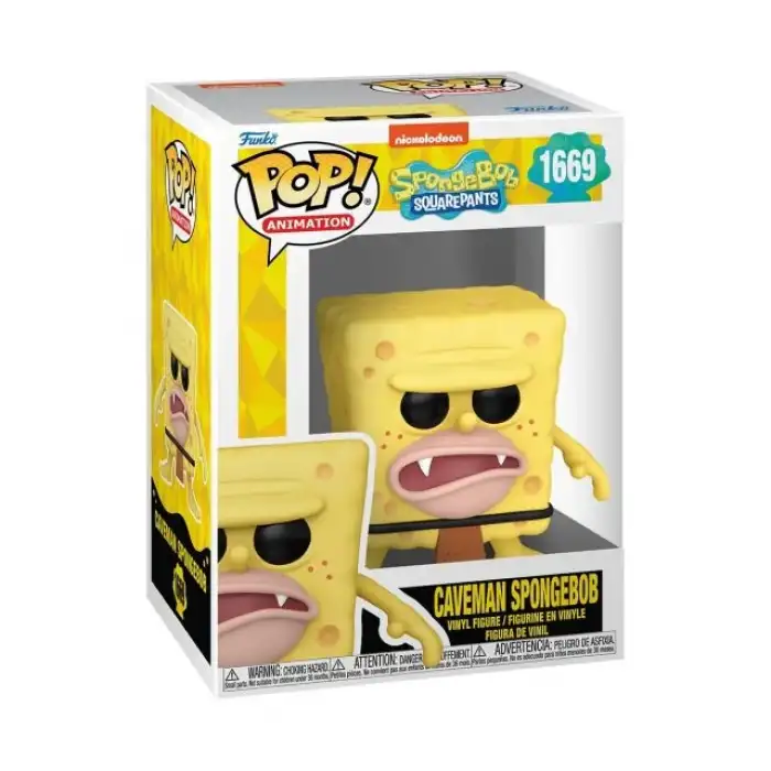 Funko Spongebob Squarepants Mağara Adamı Sünger Bob Figürü