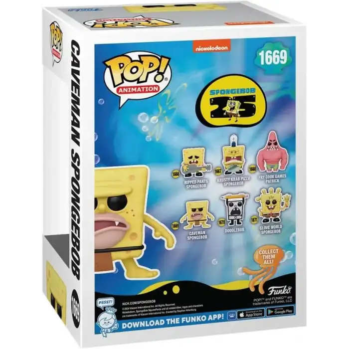 Funko Spongebob Squarepants Mağara Adamı Sünger Bob Figürü