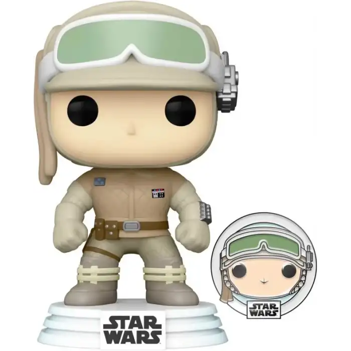 Funko Star Wars: Hoth Luke Skywalker Figürü ve Rozet