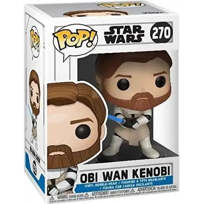 Funko Star Wars: Klon Savaşları - Obi Wan Kenobi Figürü