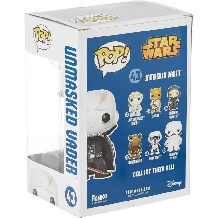 Funko Star Wars Maskesiz Darth Vader Figür
