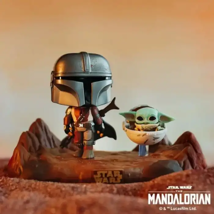Funko Star Wars The Mandalorian and Grogu Figür