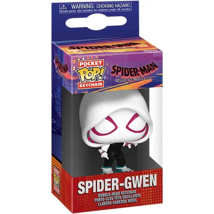 Funko The Spider-Verse Spider-Gwen Anahtarlık