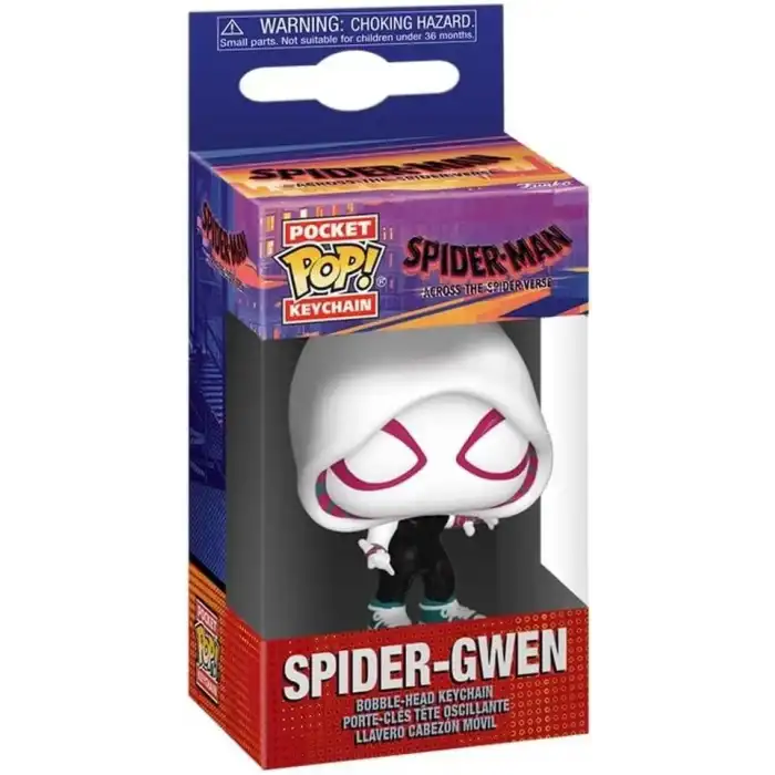 Funko The Spider-Verse Spider-Gwen Anahtarlık