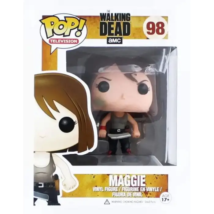 Funko The Walking Dead Serisi 4 Maggie Figürü 9,5 CM