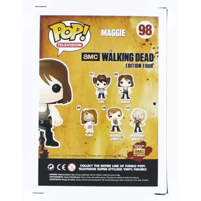 Funko The Walking Dead Serisi 4 Maggie Figürü 9,5 CM