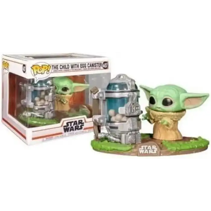 Funko Wars Deluxe The Mandalorian Grogu Figür