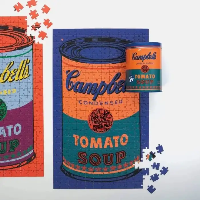 Galison Andy Warhol Çorba Kutusu Puzzlelar