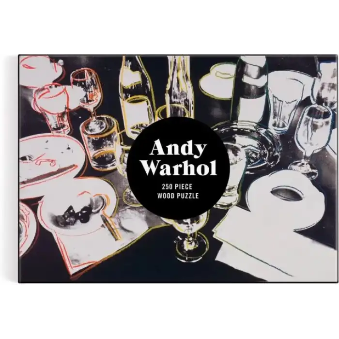Galison Andy Warhol Parti Sonrası Ahşap Puzzle