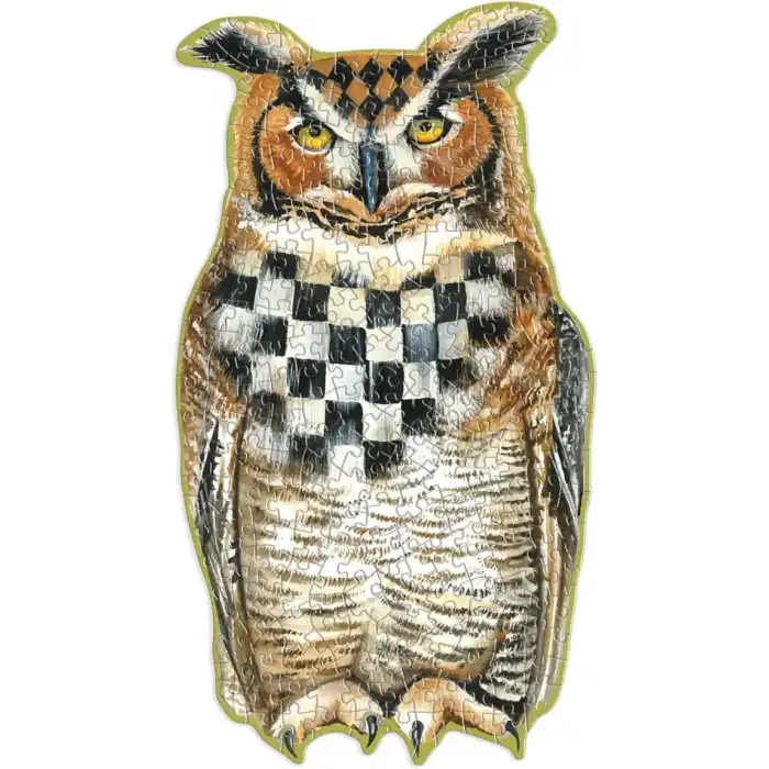 Galison Baykuş Ahşap Puzzle