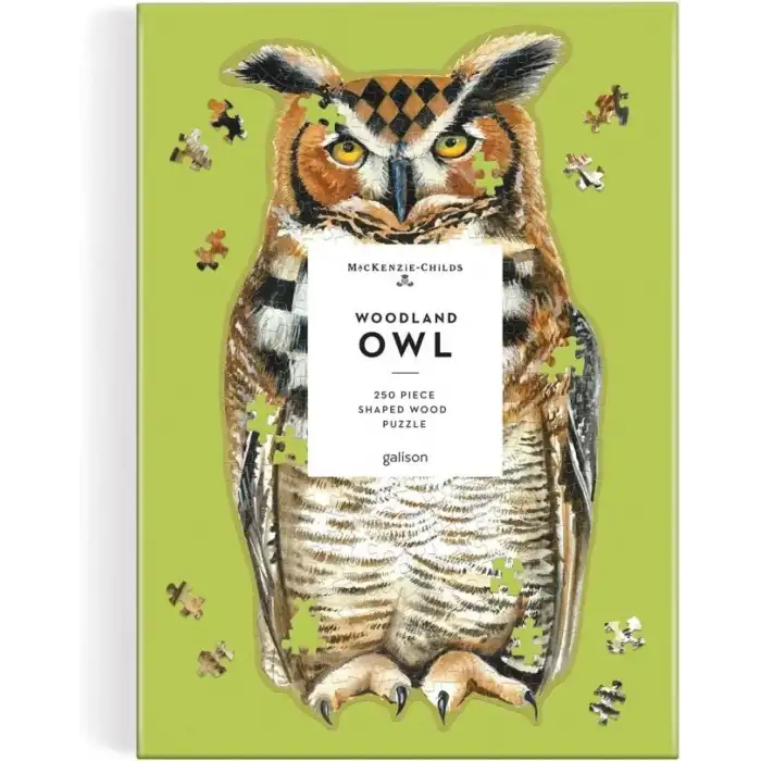 Galison Baykuş Ahşap Puzzle