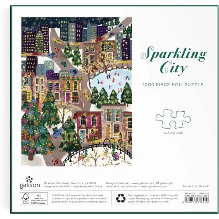 Galison Noel Meydanı Puzzle