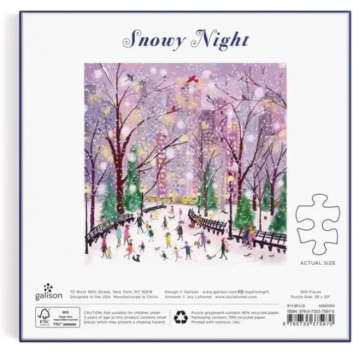 Galison Noel Meydanı Puzzle