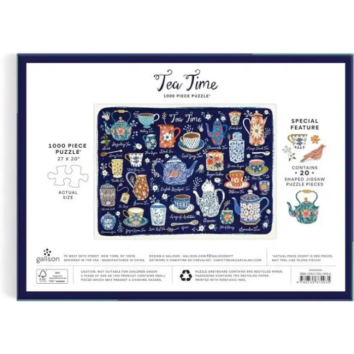 Galison Çay Vakti Puzzle