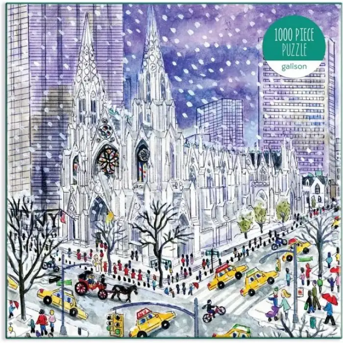 Galison Charlestonda Noel Puzzle