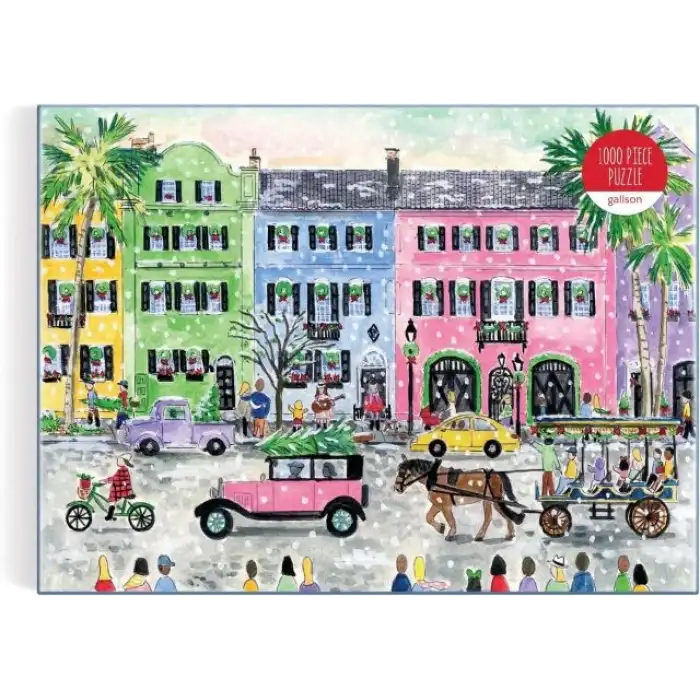 Galison Charlestonda Noel Puzzle