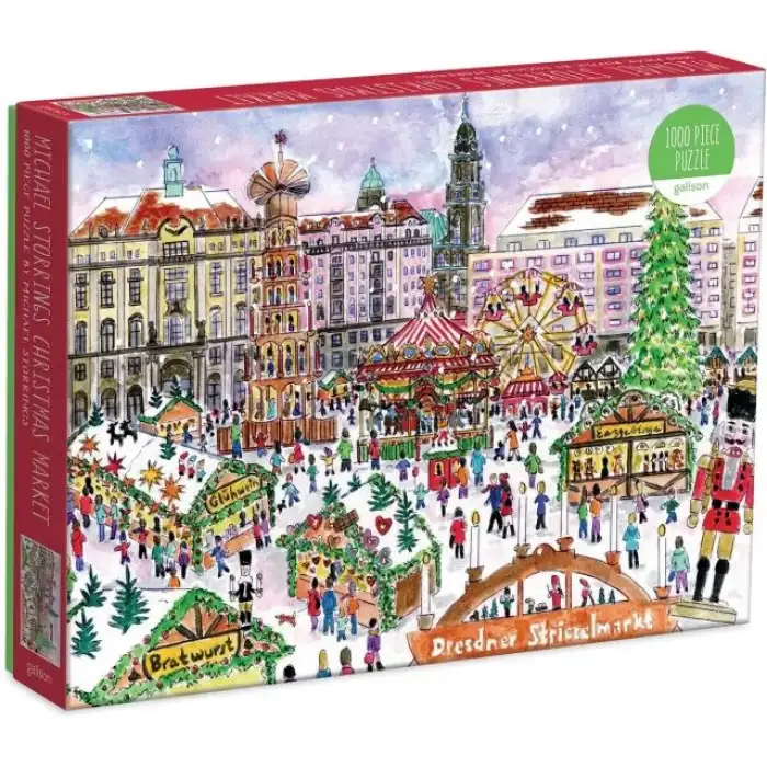 Galison Charlestonda Noel Puzzle