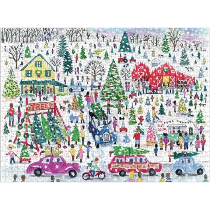 Galison Charlestonda Noel Puzzle