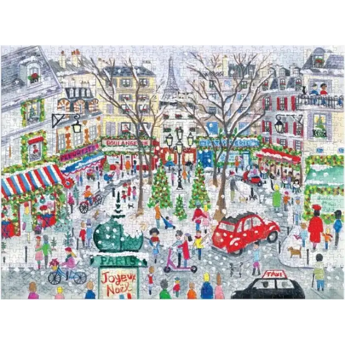 Galison Charlestonda Noel Puzzle