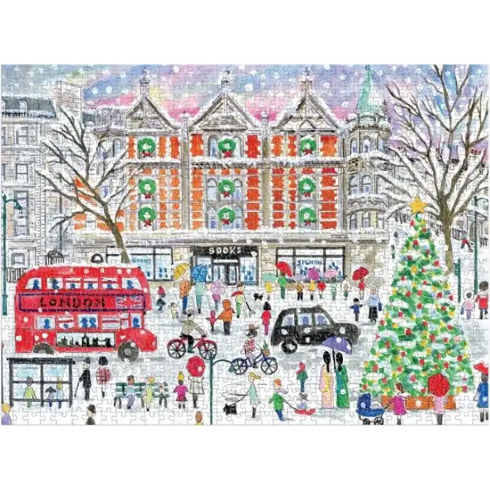 Galison Charlestonda Noel Puzzle