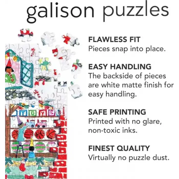 Galison Charlestonda Noel Puzzle