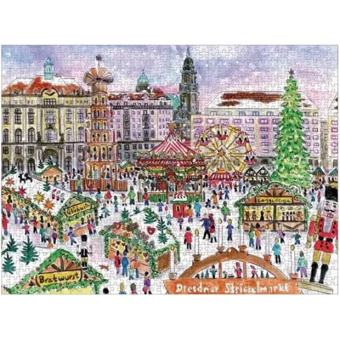 Galison Charlestonda Noel Puzzle
