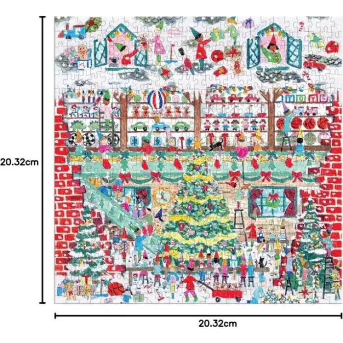 Galison Charlestonda Noel Puzzle