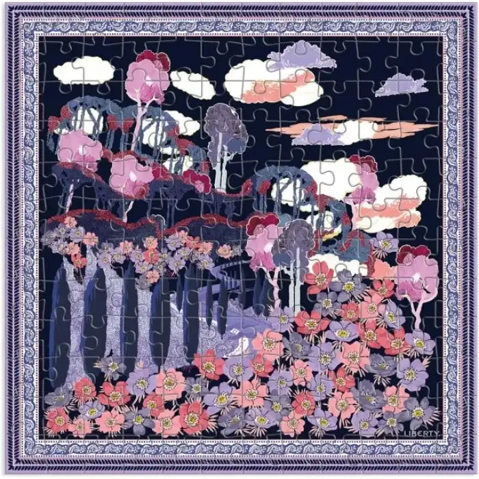 Galison Çiçek Ahşap Puzzle