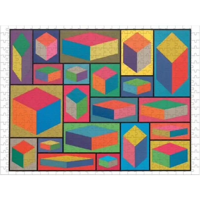 Galison Çift Taraflı Puzzle