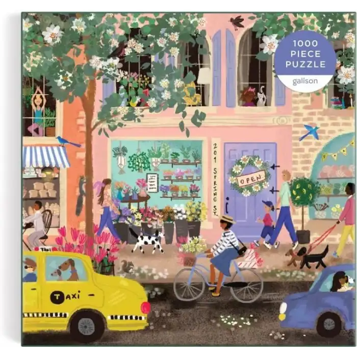 Galison İlkbahar Sokağı Puzzle