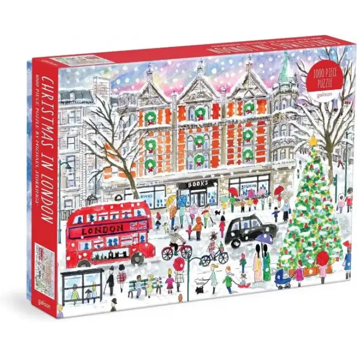 Galison Noel Ağacı Çiftliği Puzzle