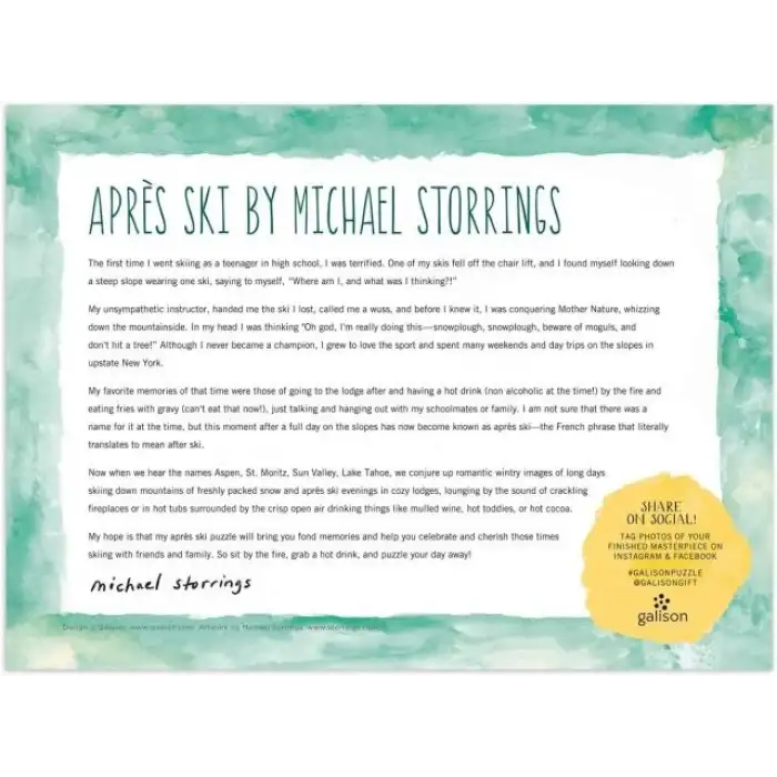 Galison Noel Ağacı Çiftliği Puzzle