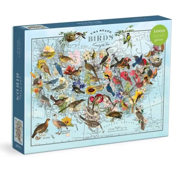 Galison Kelebek Görünümlü Dünya Haritası Puzzle